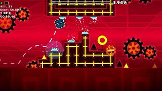 Nine Circles 100% (Hard Demon by Zobros) [2 coins, New Hardest] | Geometry Dash