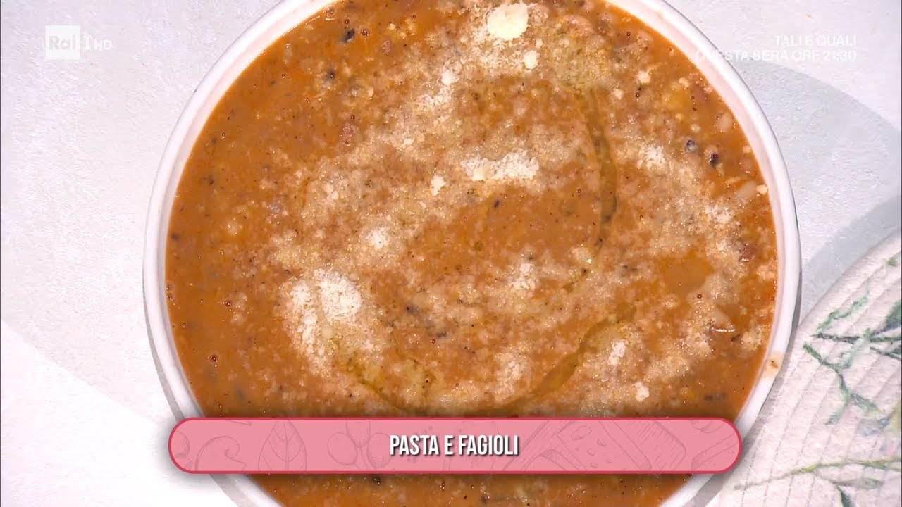 Pasta e fagioli - È sempre mezzogiorno 16/01/2026
