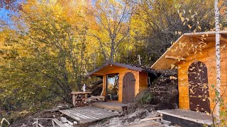 I am building a cozy wooden house in the mountains away from people by Simple Life 30,267 views 5 months ago 18 minutes