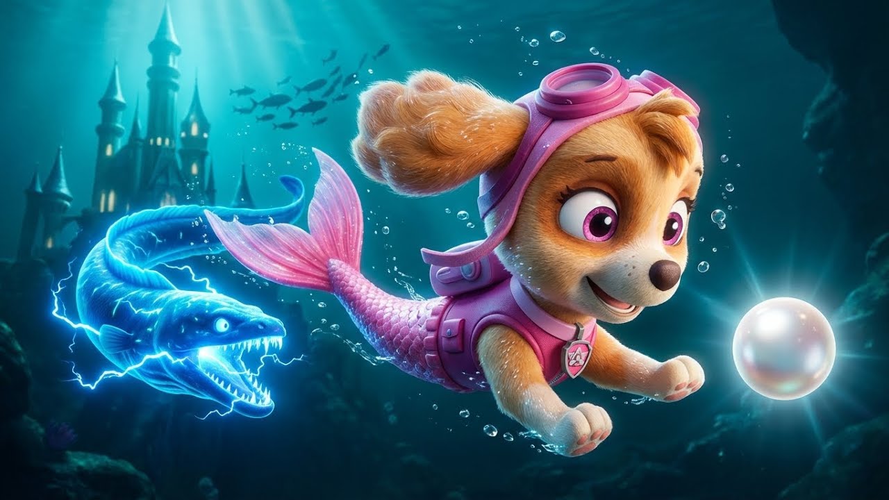 PAW Patrol Aqua Pups: Deep Sea Mission to Save Puplantis 🧜‍♀️🌊🐚 | Skye’s Mer-Pup Adventure
