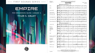 EMPIRE by Tyler S  Grant (Gr. 0.5, Beginning Band) | Recorded by The Atlanta Wind Symphony
