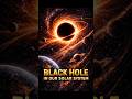 What If a Black Hole Entered Our Solar System? ☀️🕳️