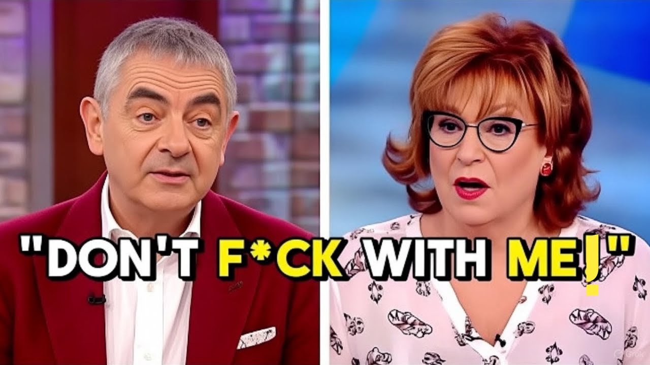 Rowan Atkinson LOSES IT with Joy Behar in EPIC TV
