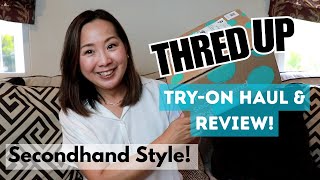 ThredUp Clothing Haul & Review | Thrifted Hits & Misses | May 2025