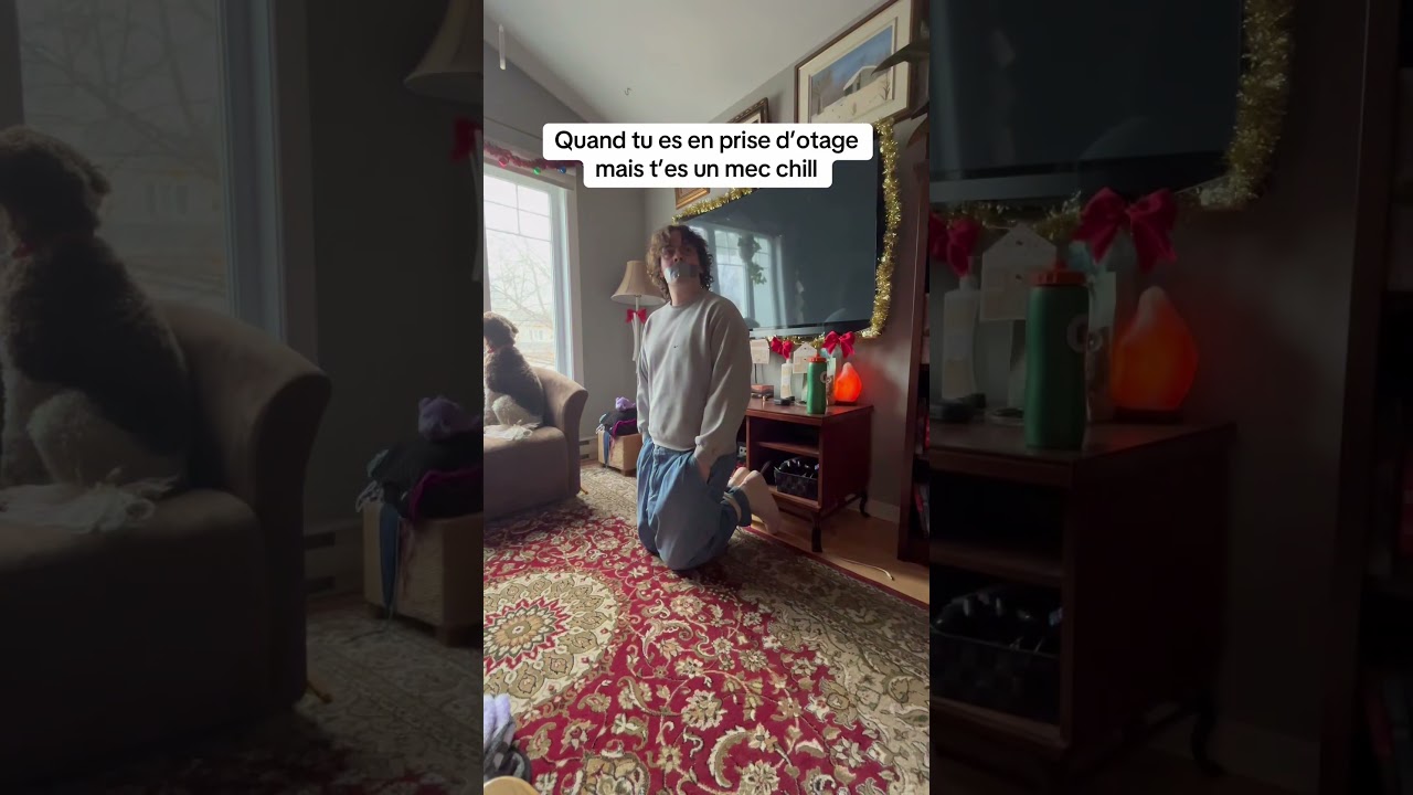Quand tu est en prise d’otage mais t’es un mec chill #chillguymeme #mecchill #france
