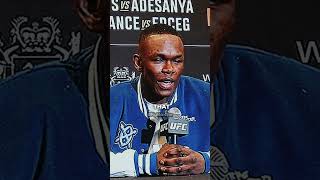 Israel Admits Dricus Is A African Champion