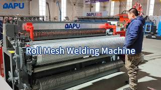 Roll Mesh Welding Machine for High Efficiency Wire Mesh Production