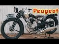 Мотоцикл Peugeot/Пежо. Реставрация от мотоателье Ретроцикл.