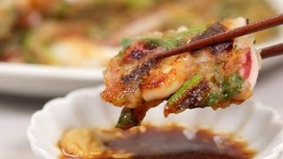 Thinly grilled green onions and squid｜Transcription of Cooking with Dog&#39;s recipe
