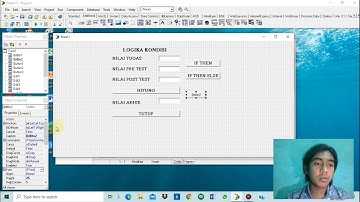 PROGRAM APLIKASI LOGIKA KONDISI MENGGUNAKAN BORLAND DELPHI7