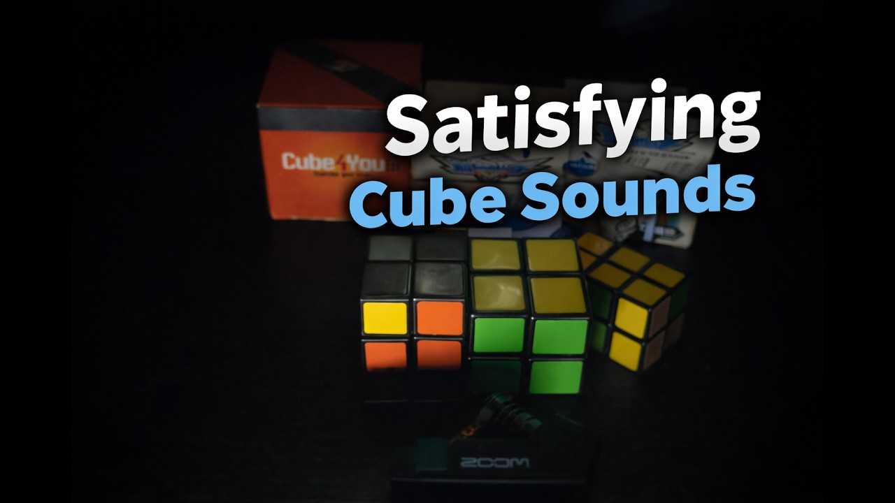 ASMR  Cube Sounds & Relaxing Clicks | Showing my Cube Collection | No Talking
