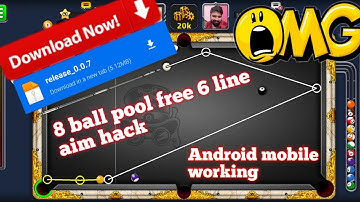 8 ball pool free aim hack download unlimited use || 6 line aim hack || android mobile working