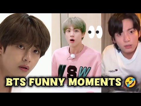 BTS Funny Moments🤣 ll BTS Funny Shorts😍 btsfunny #bts #btshindimix #trending