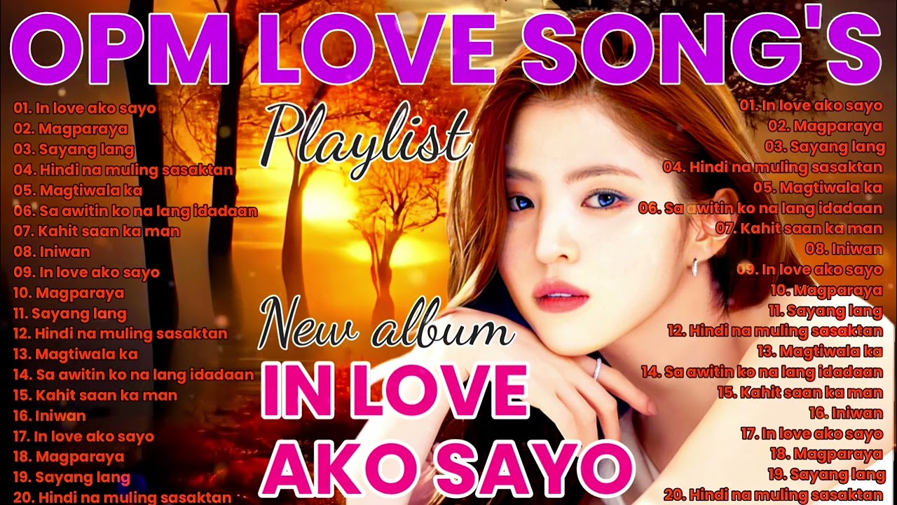 OPM LOVE SONGS PLAYLIST, New album IN LOVE AKO SAYO, BM GROUP COVER SONG