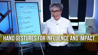 Hand gestures for influence and impact  Vinh Giang