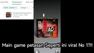 Game Lagi trending nomor 1 nih tahun 2023 | Simulator Of Pyrotechnics 3 screenshot 5