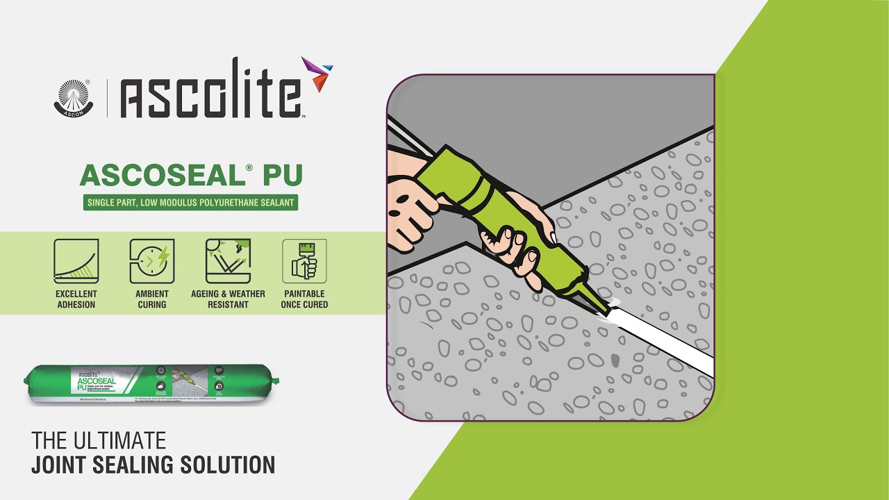 Ascoseal PU – Advanced Crack-Filling Sealant for Concrete & Masonry | Ascolite
