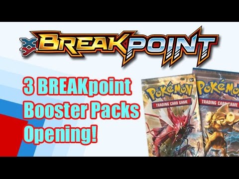 Opening 3 New Pokemon BREAKpoint Booster Packs!