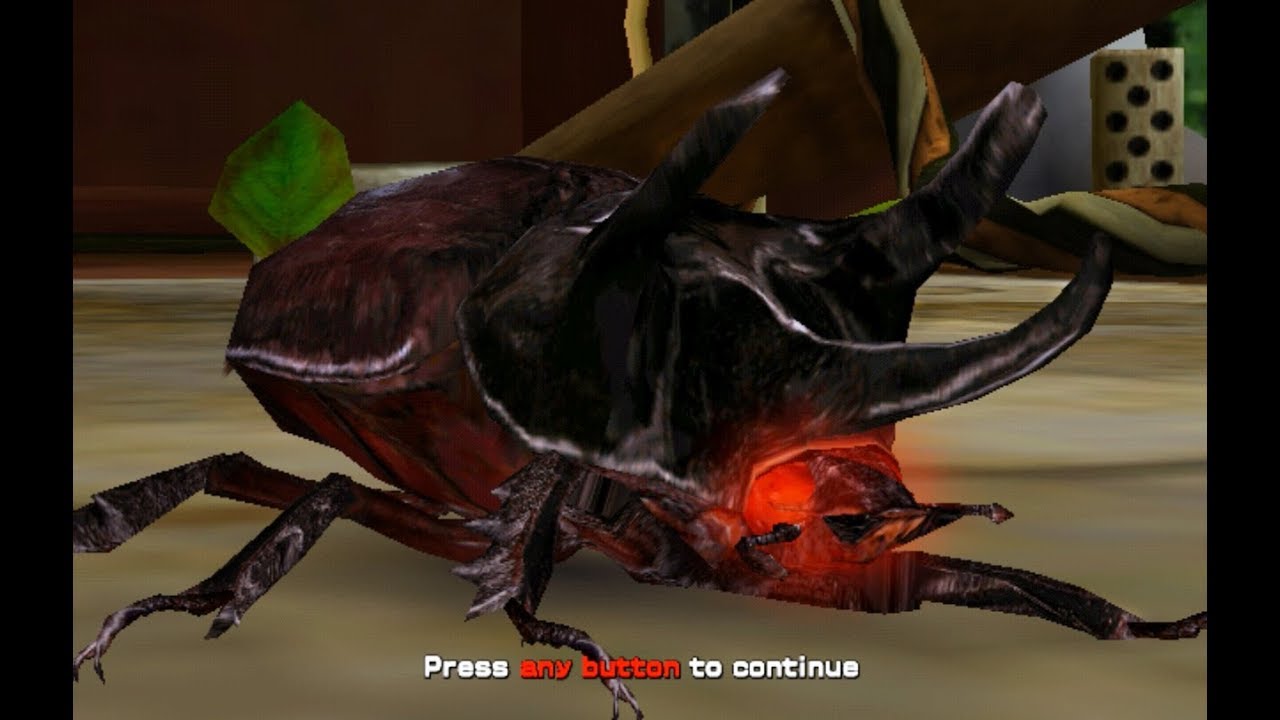 甲虫王者ムシキング - マンディブラリスミツノサイカブト (ヘッド