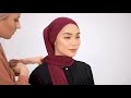 60 Second Hijab Tutorial | 3 ways to style our Luxe Jersey Hijab | INAYAH