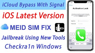 iPhone Activation iCloud Bypass Using New MEID iCloud Bypass Tool 2022  Full Tutorial