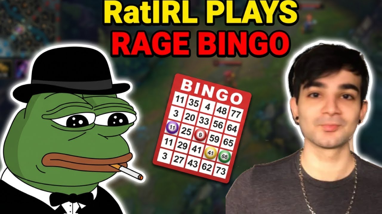 RatIRL plays Tarzaned Rage bingo