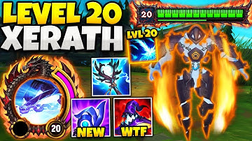 LEVEL 20 XERATH JUST UNLOCKED A NEW VERSION OF ZWAG! (THIS IS BEYOND UNFAIR)
