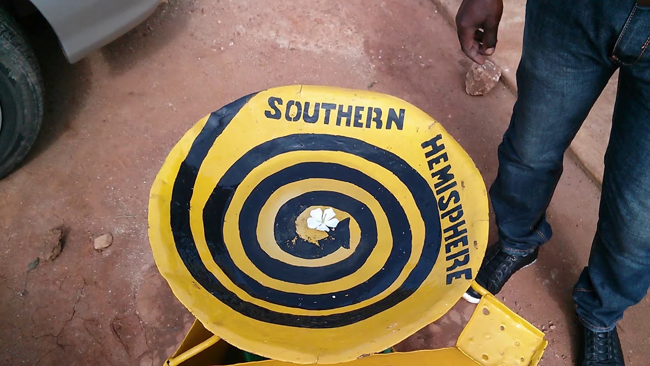 Uganda Equator water experiment with Darshan Sadalgekar YouTube