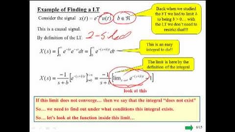 EECE 301 NS 33 CT Laplace Transform