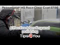 Permasolid® HS Race Clear Coat 8700 - Effective blending and polishing