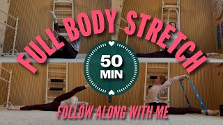 50-Minute Full Body Flexibility Class | FREE Follow-Along Stretch