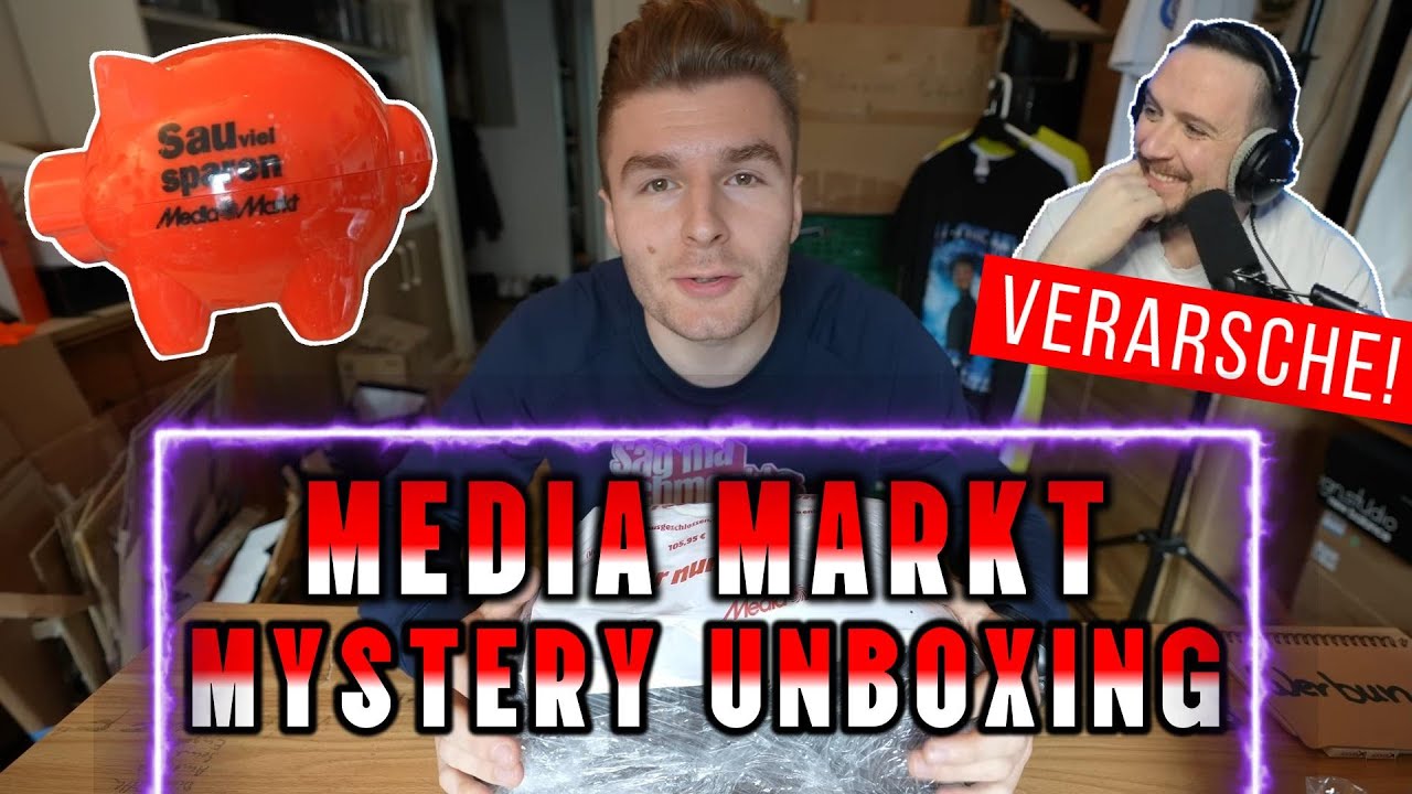MEDIA MARKT MYSTERY BOX UNBOXING wird ehrenlos ❌ Absolute VERAR$CHE mit ner Menge Ramsch!