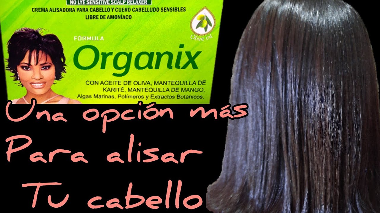 Como alisar el cabello con crema  Crema alisadora organix paso a paso 