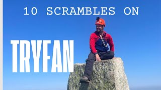 10 Scrambles On Tryfan