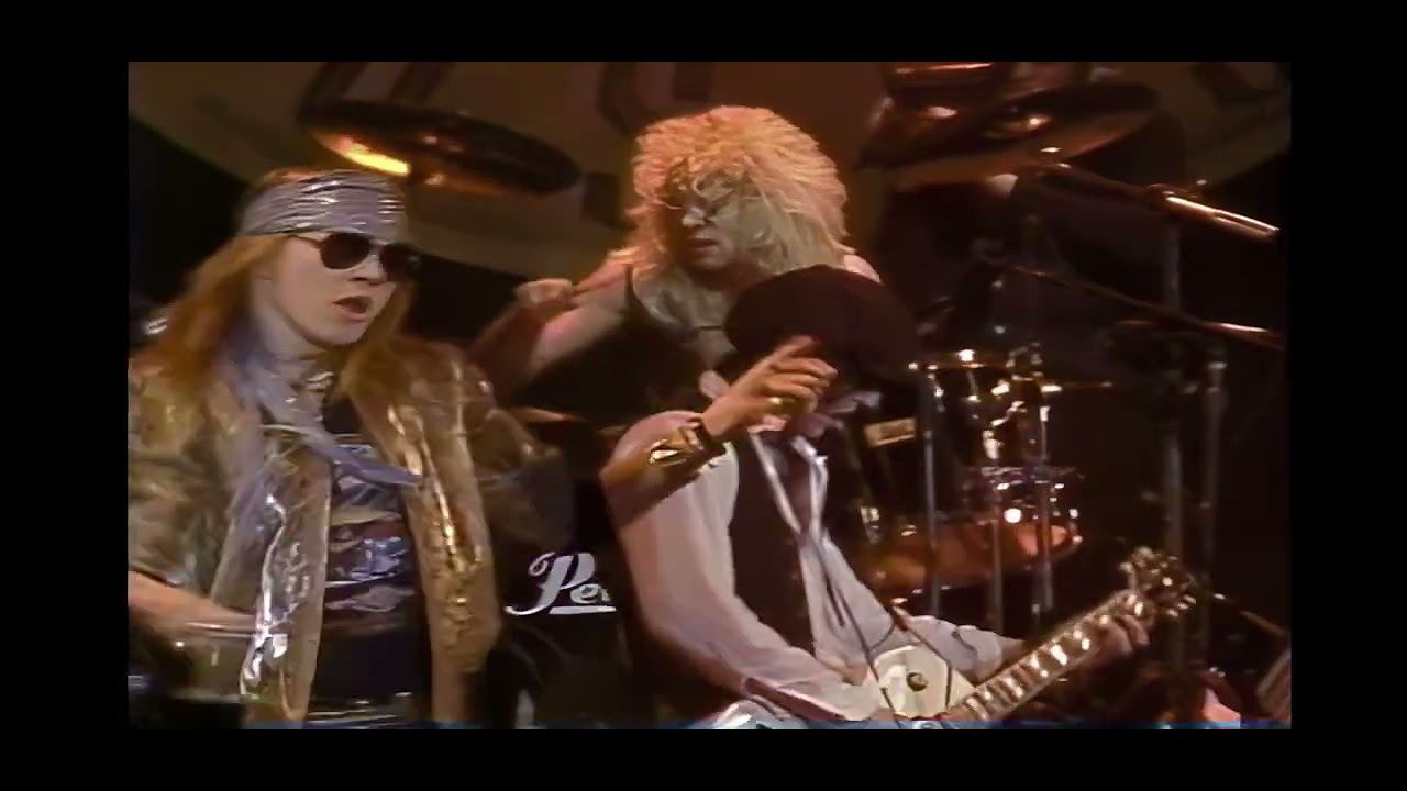 Guns N' Roses - It's So Easy - Live At The Ritz - 4K HDR Remaster