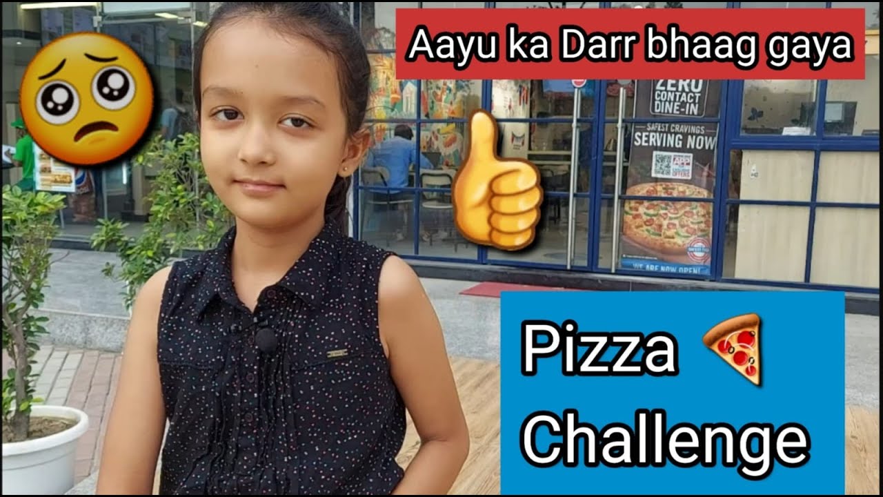 🍕🍕 Pizza Challenge 💪💪 with Aayu and Vanu | Aayu and Vanu