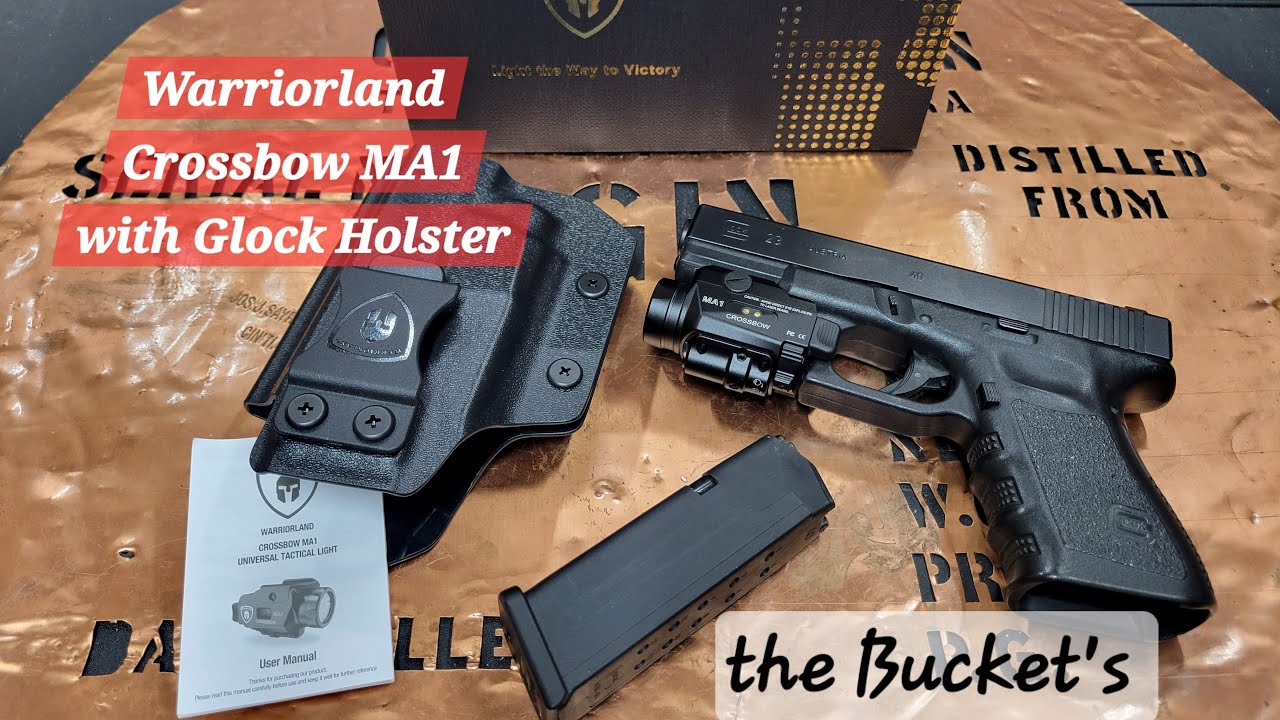 Warriorland Glock Combo (17/19) with Crossbow MA1 Tactical Light