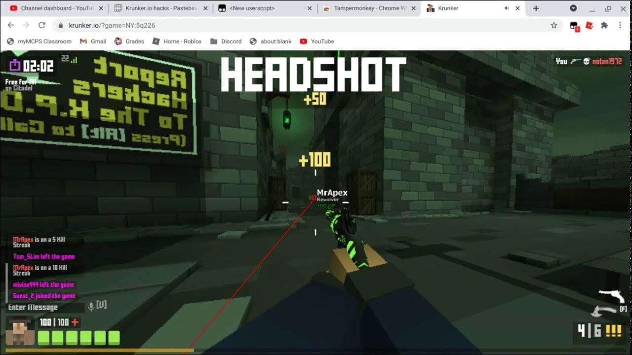 How to get Krunker hacks! YouTube