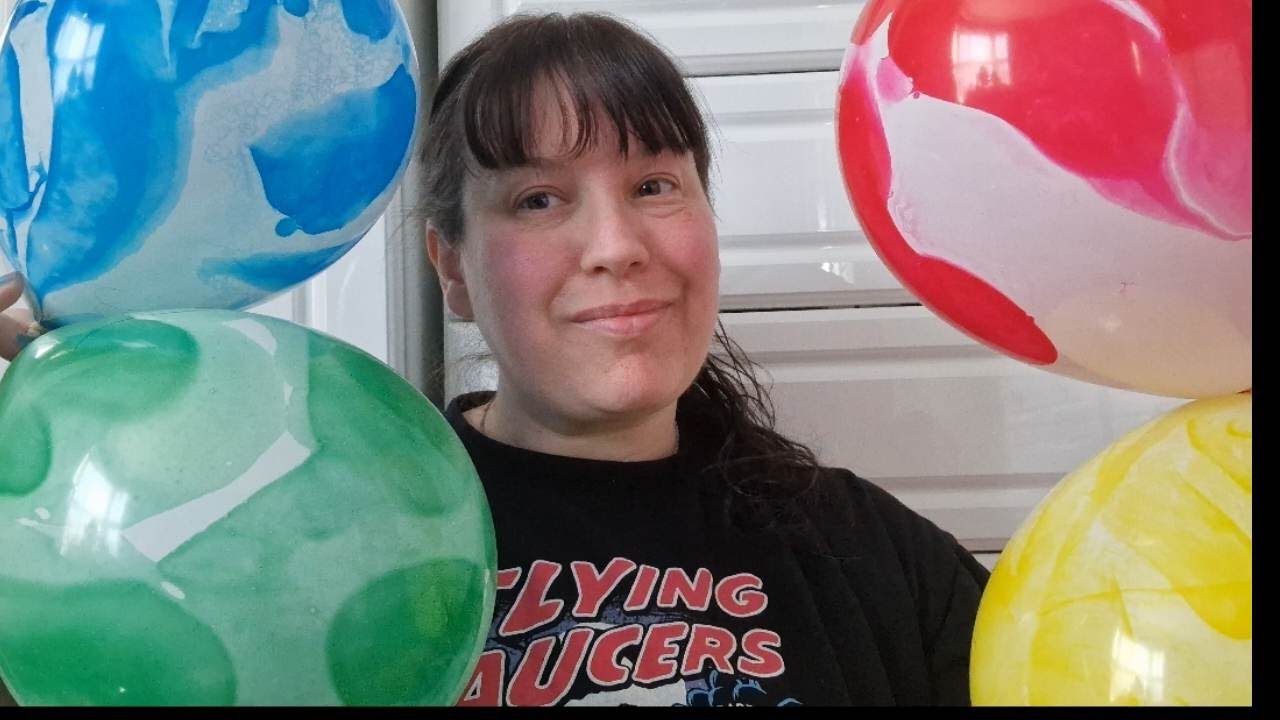 ASMR Tapping on Balloons . because .. why not ?!