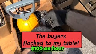 Flea Market Seller POV - The Screws Are Pure Profit!