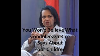 👨‍👩‍👦‍👦 School Choice Question is Answered by Condoleeza Rice with CEO Act #ceoact #schoolchoice