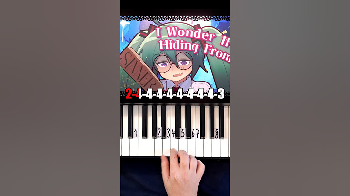 Confessions of a rotten girl Sawtowne Piano Tutorial #shorts