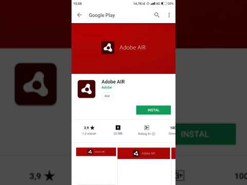 Cara Instal Aplikasi Adobe Air Via Web Youtube
