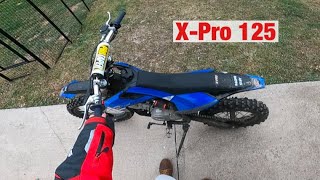 X-Pro 125 Pit Bike Ride Around