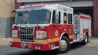 **Brand New*** Philadelphia Fire Department Engine 57 Responding