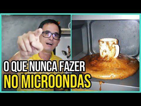 Quais os principais erros ao usar o microondas ?