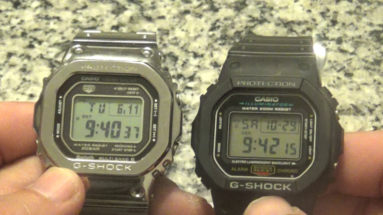 square g shock comparison