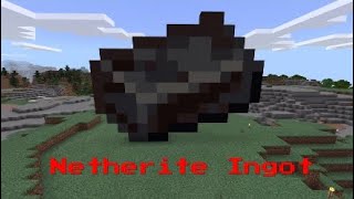 How To Get Netherite Ingot In Minecraft Bedrock Edition Herunterladen