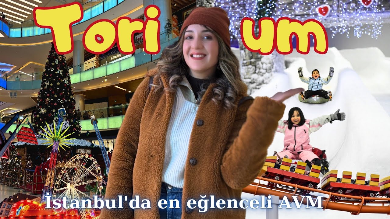 Torium AVM'yi Gezdim! Snowpark'ta Kayak Yaparak Eğlenceli Bir Gün Geçirdim!