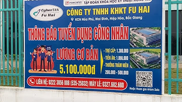 Tuyển công nhân Lương cao , tại khu công Nghiệp Hoà Phú ,Hiệp Hoà ,Bắc Giang #vieclam #tuyểndụng
